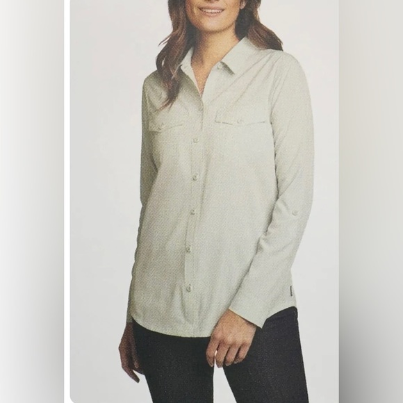 Eddie Bauer Tops - Eddie Bauer Departure button up shirt -Size Medium